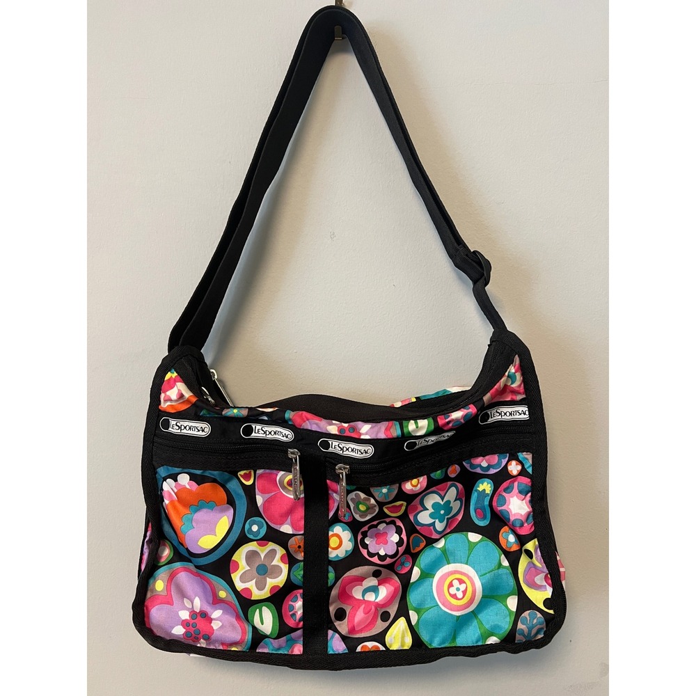 LeSportsac Deluxe Everyday Bag Women OS Multicolor Pre-owned Floral Crossbody